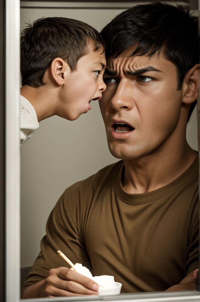 the boy(angry)it just can't be
