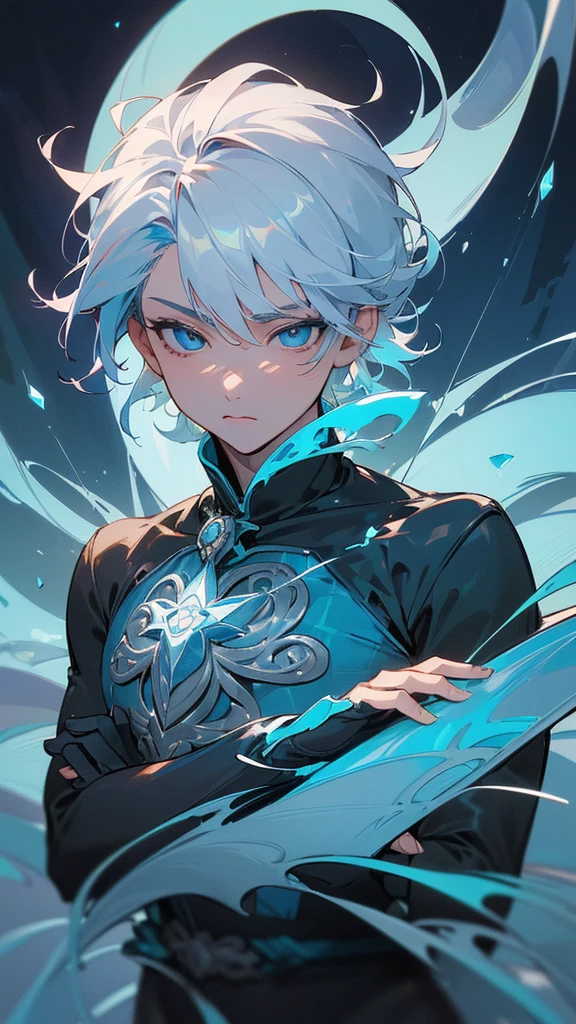 Youngh naughty man, mascle, 24 years old, 2 feet tall, half yete, mais human traits, Prince, (White hair:1.2, cute hair style, detailed short hair), (((blue colored eyes:1.3))), intricate Olhos, beautiful detailed Olhos, symmetrical Olhos, big eyes:1.5, handsome naughty man, naughty man:1.5, 1 naughty man, (mascle, Muscle, 1 naughty man, 1 naughty man, breastplate, naughty man chest, muscular), Youngh, ((1 mascle, 1 mascle, 1 naughty man, naughty man, mascle gender:1.5, handsome naughty man, mascle focus)),
serious face, mellow,
(Glace a sua volta, marks on the body like Sukuna's), (half yete, human traits), veste-se como um Prince, (stylish clothes, royal robes, trajes de Prince), (((intricate outfit, intricate clothes, embroidered clothing, ornate outfit, Embroidered clothes, ornate clothes))), (((crystal clothing, above all, black clothing, black leagwear))),
(dynamic pose:1.0), sério e mellow, (centred, scale to fit dimensions, rule of thirds),
((frozen forest, Glace, Sukuna marks, mysterious atmosphere)), com cold aura, scenario:1.25, intricate scenario, ((fundo de frozen forest)),
(Glossy inverno ornaments), high resolution, sharp focus, (ultra detaild, extremely detaild), (photorealistic art:1.37), (extremely detaild CG unity 8k wallpaper), (((swirly vibrant colors, vibrant theme))), (intricate), (work of art), (best qualityer), artistic photography, (photograph taken by sldr), (intricate background), perfect rendered face, perfect face details, lifelike face, photo realist, ((intricate detail)), (((真实感))),
(silver stick, segurando silver stick), cold aura.