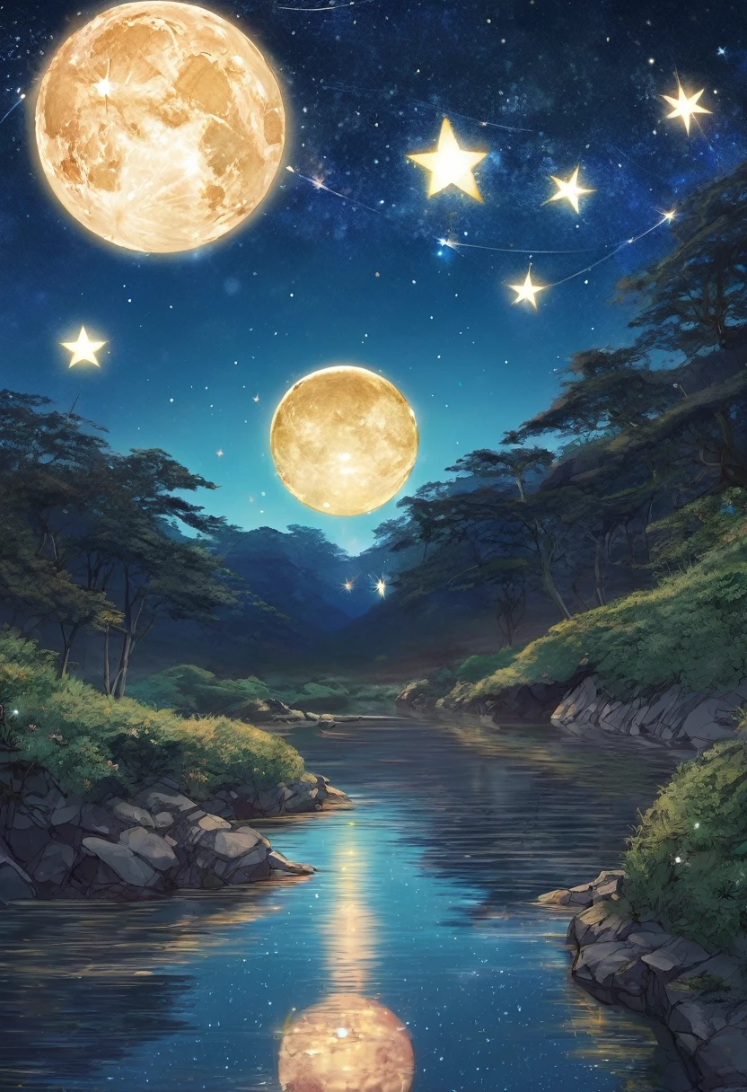 starry sky、twin stars