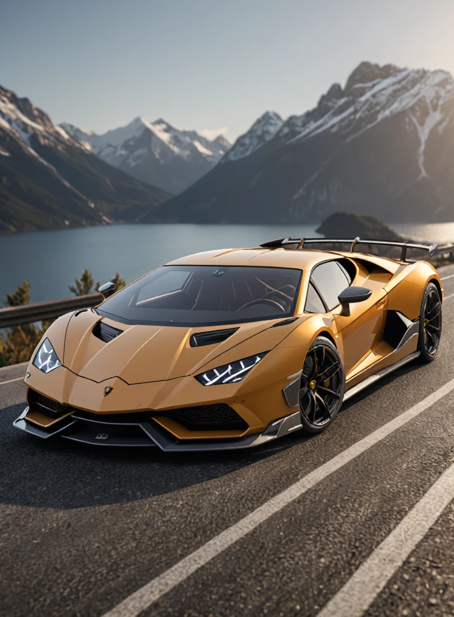 a new car model using based lamborghini and koenigsegg without the brand
