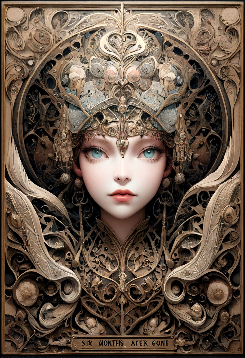 Yellow chicks,, No estilo de Adrian Ghenie Esao Andrews Jenny Saville, Surrealist dark art，like that, James Jean Yamamoto（James Jean like that Yamamoto）and Briischenkiewicz, trending at artstationh, Sharp focus, Studio Photo, Intricate details, Very detailed, director: Greg Rutkowski, Intricate details of the face, TM Ninja, TM Samurai, Poster Style, icon, Bright colors, Vector Style, Numerical Art, 4K, Intricate details, Hypnotized, Professionally Made, Beautiful vector illustration, 12k resolution, ..。.3d, All characters are complete and redundant, Very detailed, vibration, super high quality, Ultra-realistic, rendering, オクタンrendering]
