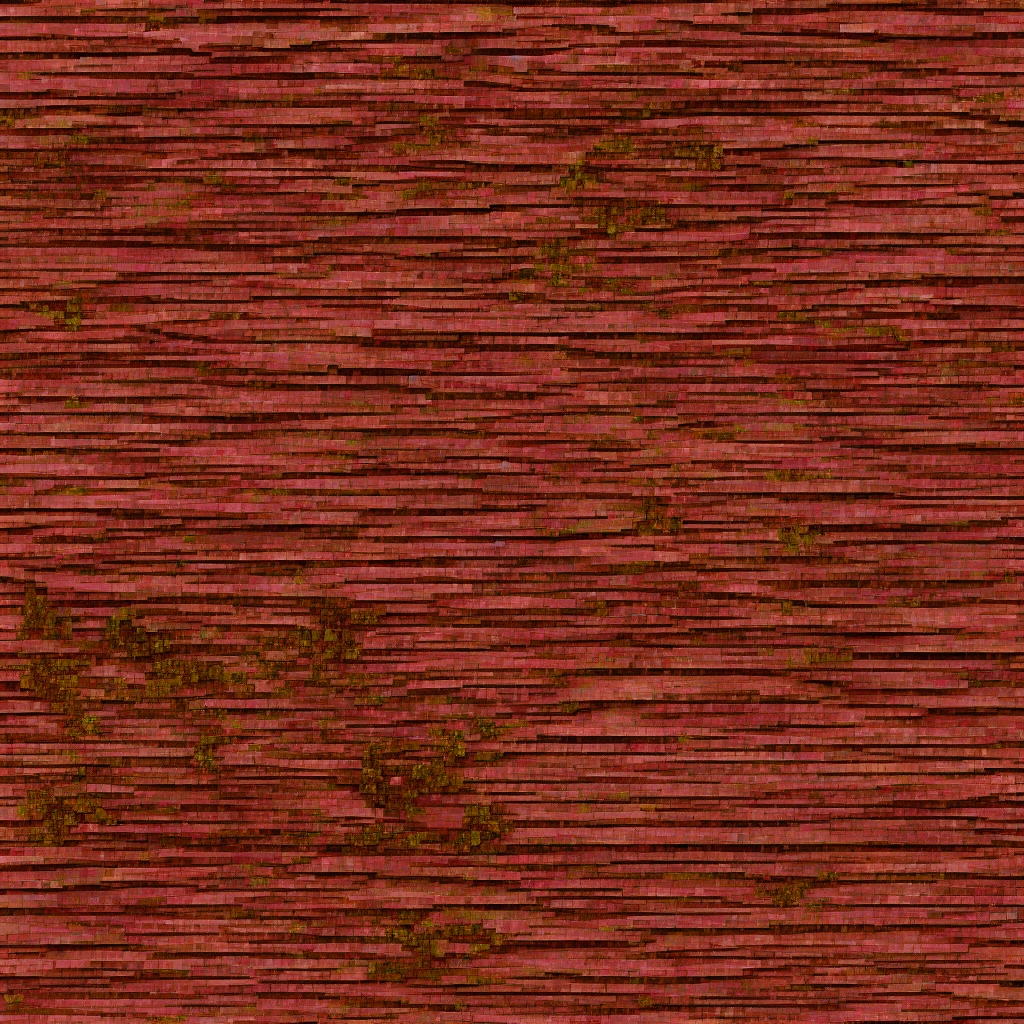 dark texture, mossy bricks, pink toned