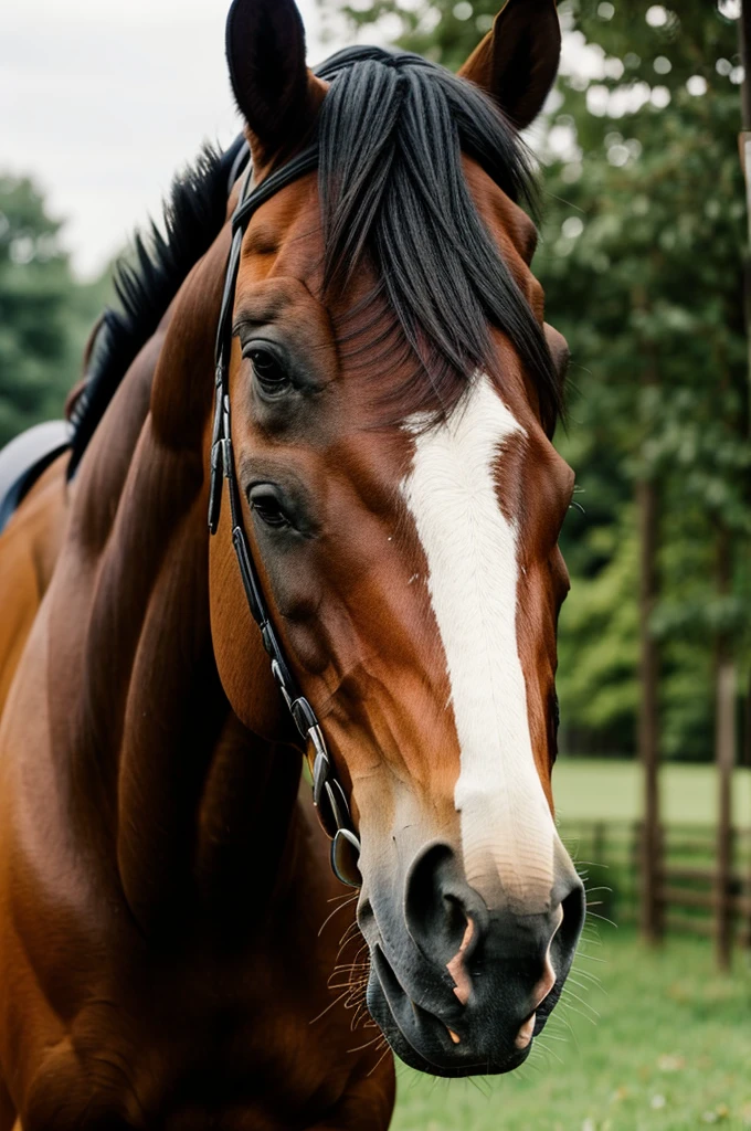 A horse