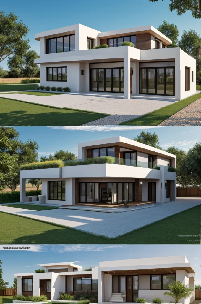 What the house looked like in 2075
