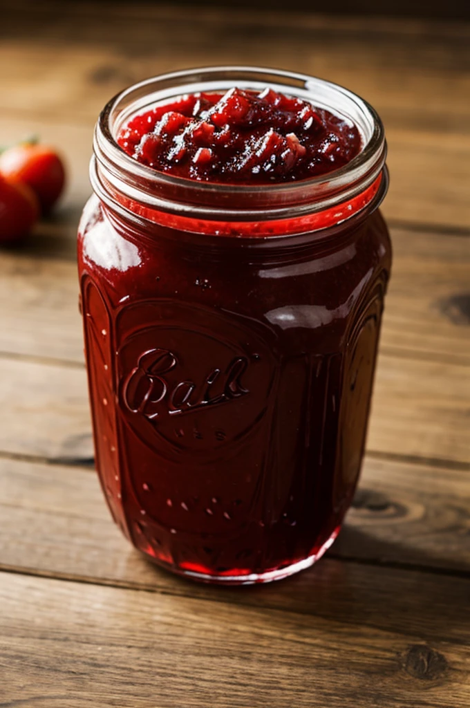 A jar of jam 