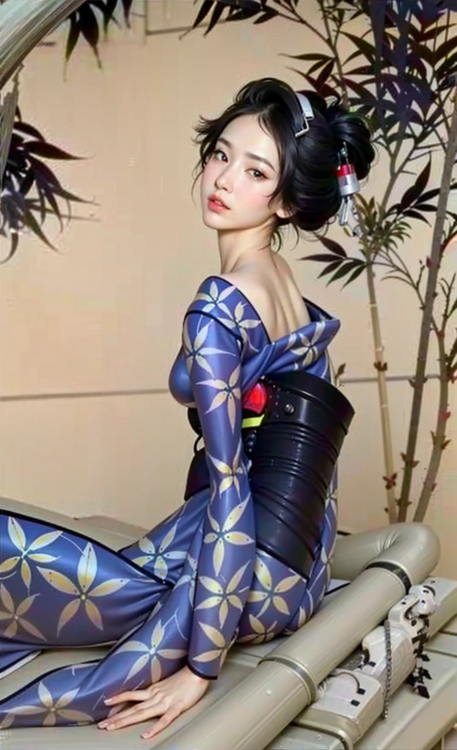superrealism, ultra high res,8k,(Photorealsitic:1.4), (crab-like mechanical suit:1.2), designed by Hajime Katoki,heavy weapons,vivid textures,animal legs, gradation hair, japanese female soldier,(ultra beautiful face),((super realistic all textures)), ((super intricate all details)), Realistic detail enhancement like Magnific AI, full body shot, ultra sharp photo result, Acrylic Clear Cover, Hydraulic cylinder, style, taken with Fuji film X-T30+Nokton. HDR10,Minimum of 4 pieces created