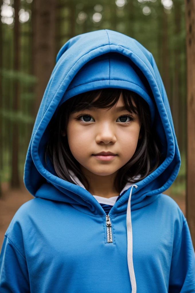 Create a little blue hood