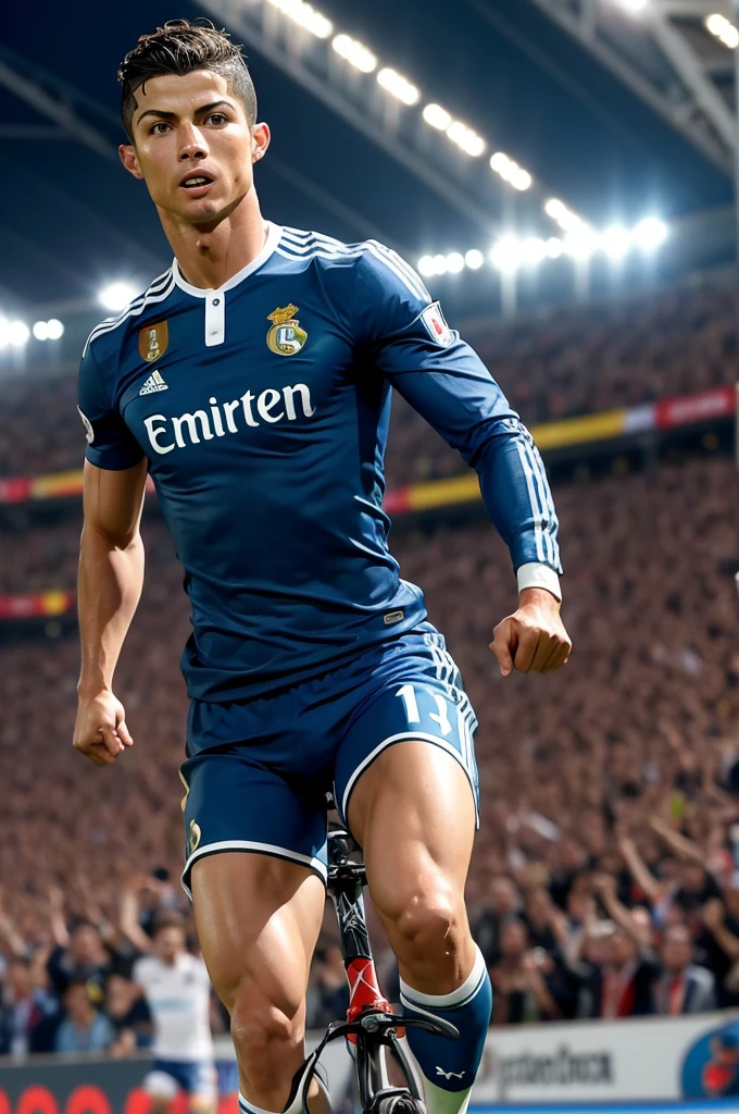 Cristiano Ronaldo on a bicycle gollll