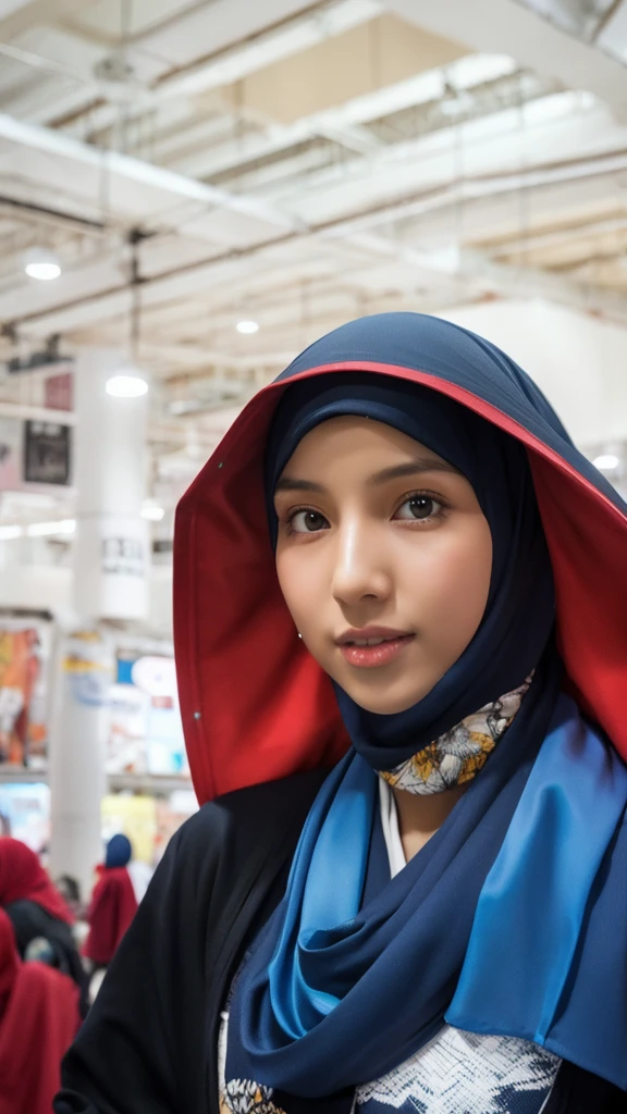 1 girl, hijab
