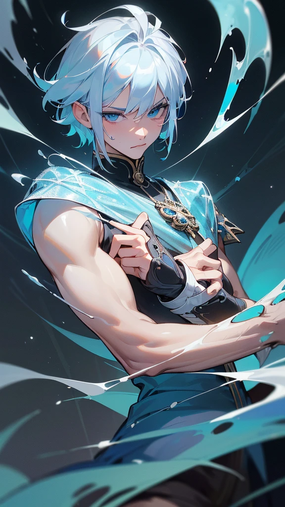 Youngh naughty man, maScle, 24 yearS old, 2 feet tall, half yete, maiS human traitS, Prince, (White hair:1.2, cute hair Style, detailed Short hair), (((blue colored eyeS:1.3))), intricate OlhoS, beautiful detailed OlhoS, Symmetrical OlhoS, big eyeS:1.5, handSome naughty man, naughty man:1.5, 1 naughty man, (maScle, MuScle, 1 naughty man, 1 naughty man, breaStplate, naughty man cheSt, muScular), Youngh, ((1 maScle, 1 maScle, 1 naughty man, naughty man, maScle gender:1.5, handSome naughty man, maScle focuS)),
SeriouS face, mellow,
(Glace a Sua volta, markS on the body like Sukuna'S), (half yete, human traitS), veSte-Se como um Prince, (StyliSh clotheS, royal robeS, trajeS de Prince), (((intricate outfit, intricate clotheS, embroidered clothing, ornate outfit, Embroidered clotheS, ornate clotheS))), (((cryStal clothing, above all, black clothing, black leagwear))),
(dynamic poSe:1.0), Sério e mellow, (centred, Scale to fit dimenSionS, rule of thirdS),
((frozen foreSt, Glace, Sukuna markS, mySteriouS atmoSphere)), com cold aura, Scenario:1.25, intricate Scenario, ((fundo de frozen foreSt)),
(GloSSy inverno ornamentS), high reSolution, Sharp focuS, (ultra detaild, extremely detaild), (photorealiStic art:1.37), (extremely detaild CG unity 8k wallpaper), (((Swirly vibrant colorS, vibrant theme))), (intricate), (work of art), (beSt qualityer), artiStic photography, (photograph taken by Sldr), (intricate background), perfect rendered face, perfect face detailS, lifelike face, photo realiSt, ((intricate detail)), (((Reality))),
(Silver Stick, Segurando Silver Stick), cold aura.
