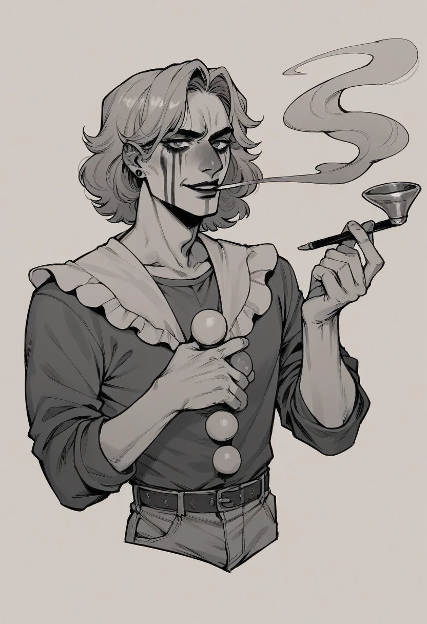 I created for myself an NFT of a clown smoking