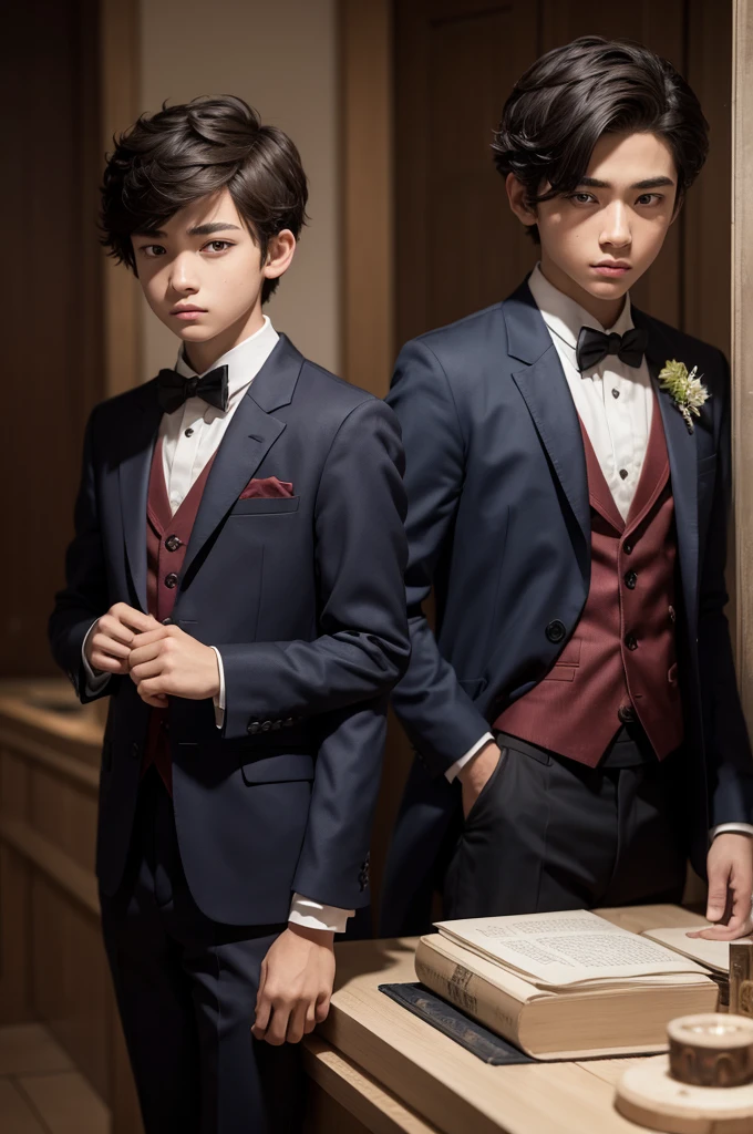 A boy character, millionaire Isaac 17