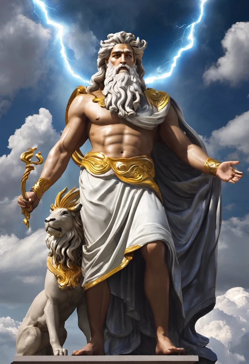 Zeus a modern God taking photos