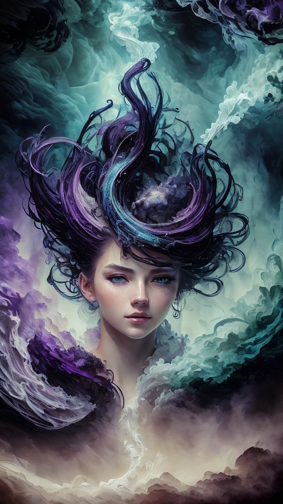 Colorful beautiful girl: a giru 18-years old, messy hair, oil painting, nice perfect face with soft skinice perfect face, blue yellow colors, light purple and violet additions, light red additions, intricate detail, splash screen, 8k resolution, masterpiece, cute face,artstation digital painting smooth veryBlack ink flow: 8k resolution photorealistic masterpiece: intricately detailed fluid gouache painting: by Jean Baptiste Mongue: calligraphy: acrylic: watercolor art, professional photography, natural lighting, volumetric lighting maximalist photoillustration: by marton bobzert:, complex, elegant, expansive, fantastical,  wavy hair, vibrant, Best quality details, realistic, High definition, High quality texture, epic lighting, Cinematic film still, 8k, soft lighting, anime style, masterful playing card border, random Colorful art, oil painting, blue yellow colors, light purple and violet additions, light red additions, intricate detail, splash screen, 8k resolution, masterpiece, artstation digital painting smooth veryBlack ink flow: 8k resolution photorealistic masterpiece: intricately detailed fluid gouache painting: by Jean Baptiste Mongue: calligraphy: acrylic: watercolor art, professional photography, natural lighting, volumetric lighting maximalist photoillustration: by marton bobzert:, complex, elegant, expansive, fantastical,  vibrant