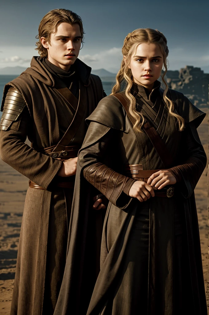 Rhaenyra Targaryen with Anakin Skywalker