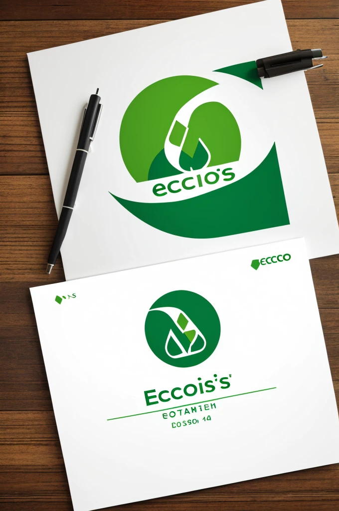 GENERATE A LOGO WITH THE NAME "ECO'S" with a contemporary design