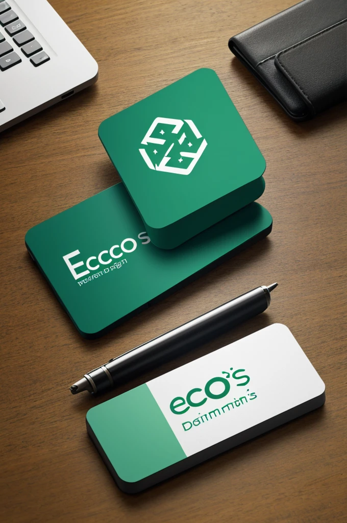 GENERATE A LOGO WITH THE NAME "ECO'S" with a contemporary design