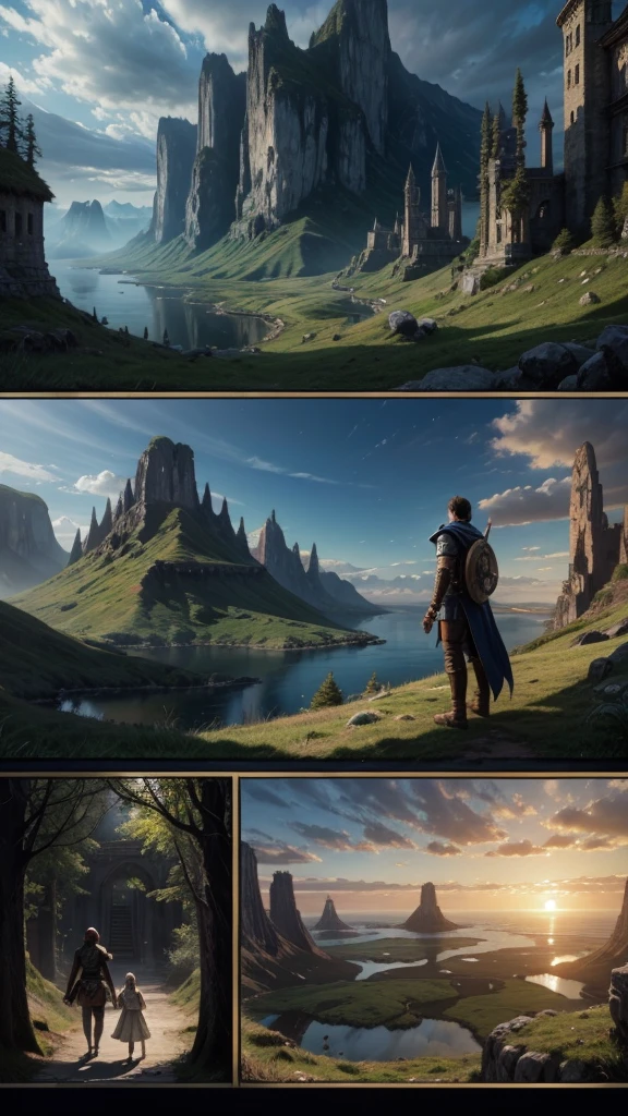 Comic based on a fantasy world