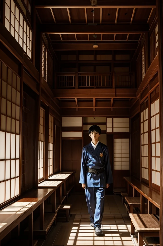 A school where multiple legends of Japanese folklore live without anyone knowing, except one boy, Yujin, that everyone just says it's just a pretty face with effeminate features that may actually be the school's salvation, and one of the much more masculine looking guys on the baseball team., who would fall surrendered before him, and could be a companion on adventure