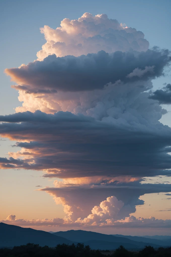 Cloud at dusk