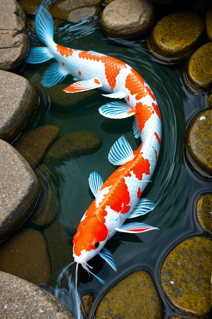 masterpiece, pez koi