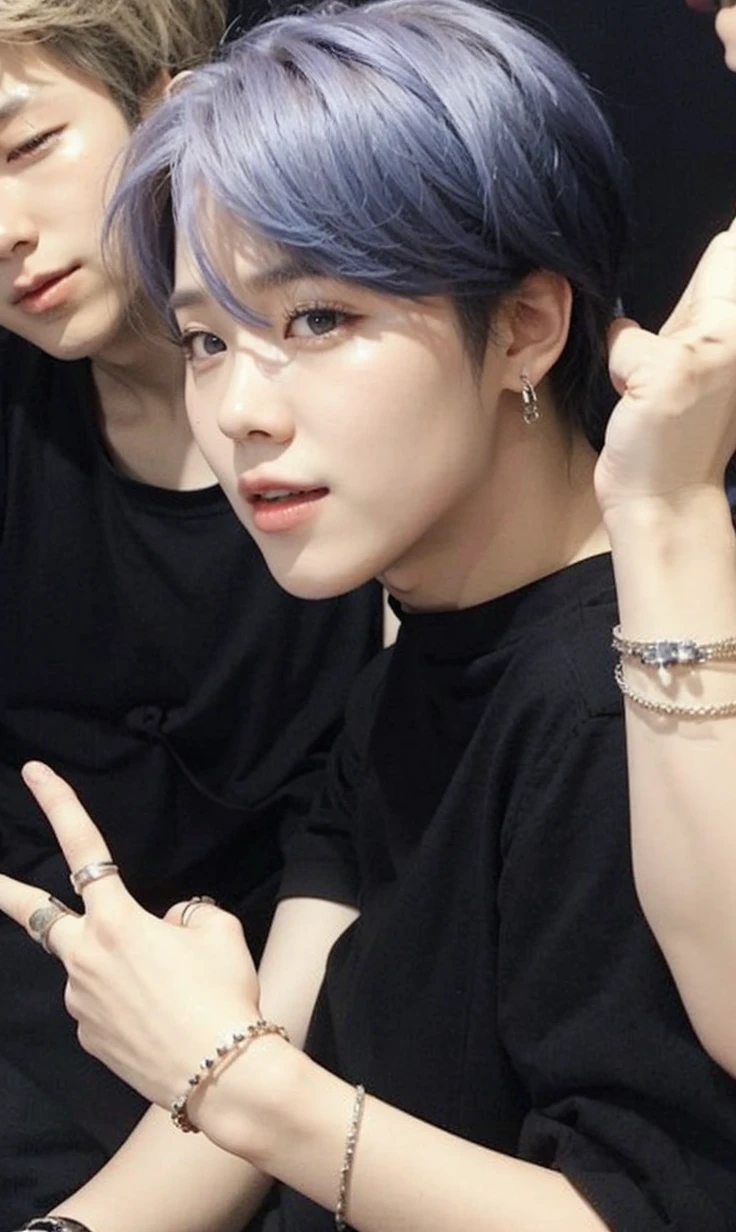 Park Jimin, BTS, Bblack hair