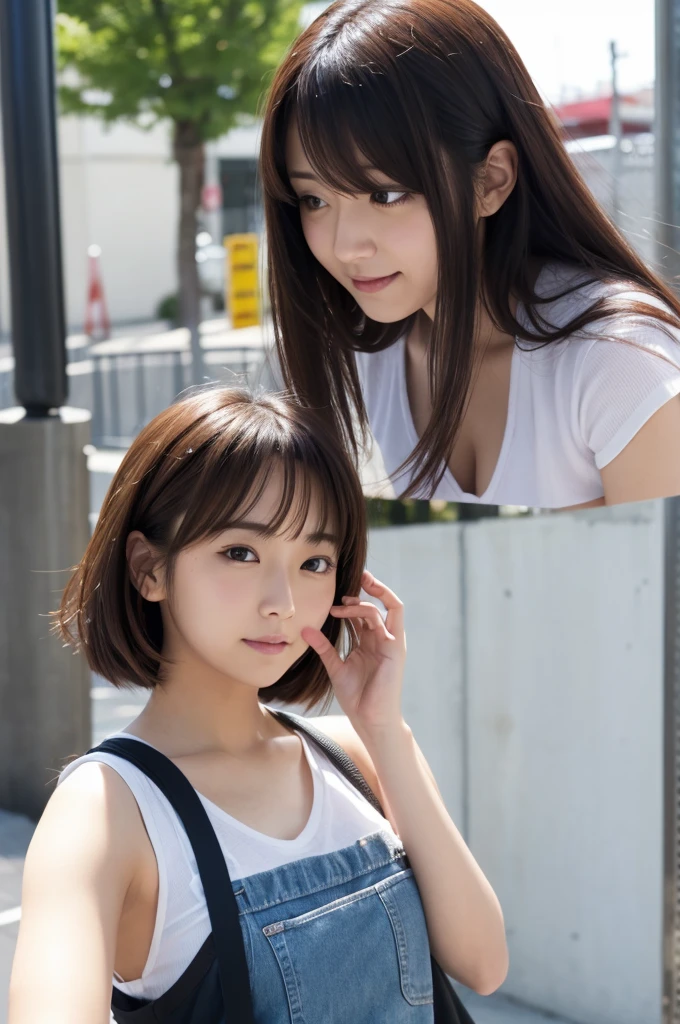 She's not picking up my phone.
That means she's busy.
アニメ調で