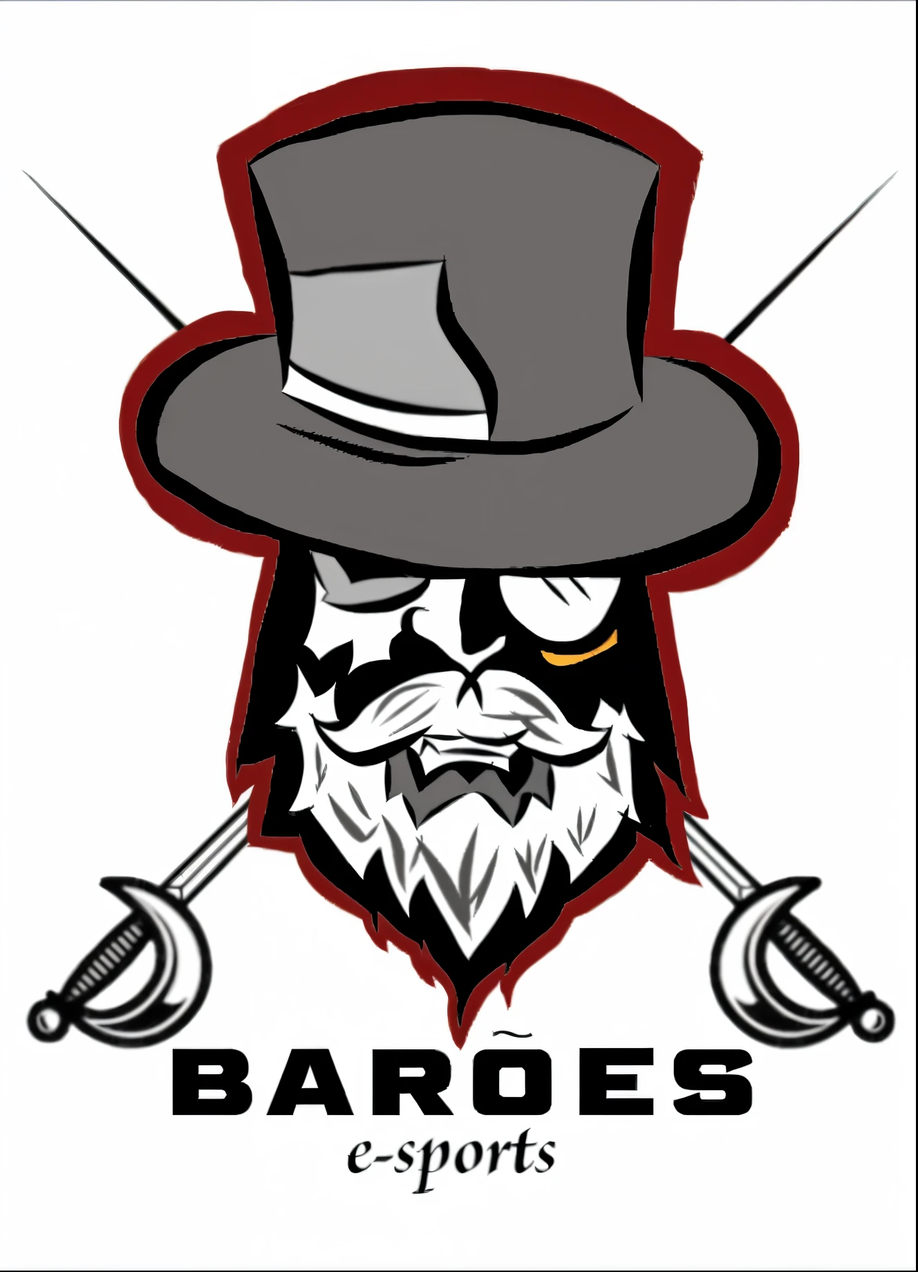 Create an e-sports logo based on this art 
