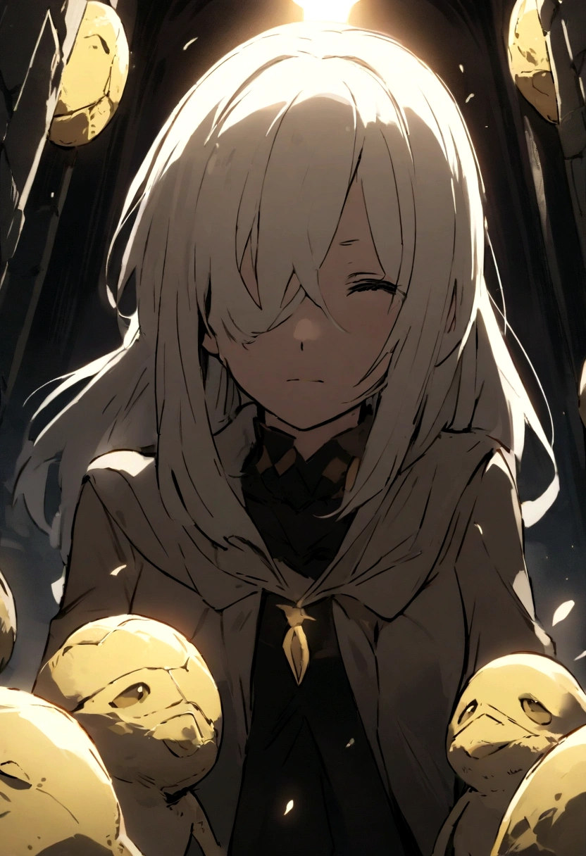 A 2D girl with the power to create lemons fights with the creature made of stone