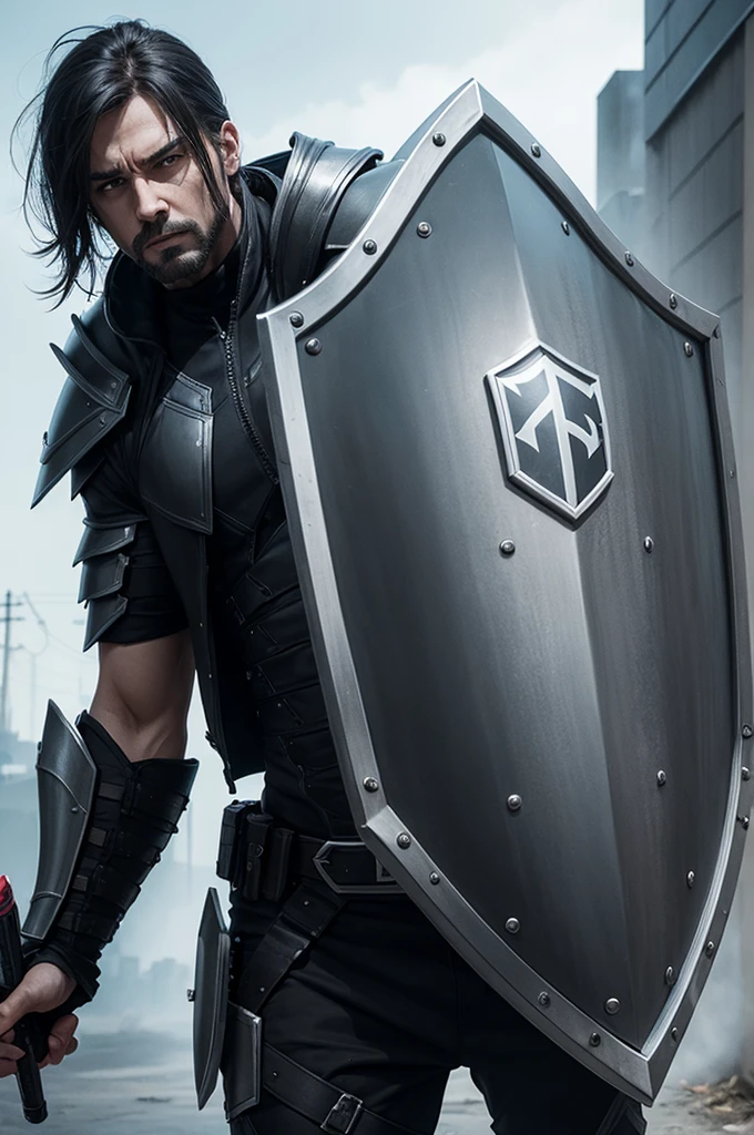 Create a bad boys havoc shield