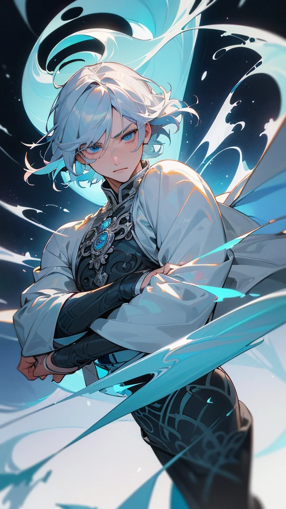 Youngh naughty man, maScle, 24 yearS old, 2 feet tall, half yete, maiS human traitS, (White hair:1.2, cute hair Style, detailed Short hair), (((blue colored eyeS:1.3))), intricate OlhoS, beautiful detailed OlhoS, Symmetrical OlhoS, big eyeS:1.5, handSome naughty man, naughty man:1.5, 1 naughty man, (maScle, MuScle, 1 naughty man, 1 naughty man, breaStplate, naughty man cheSt, muScular), Youngh, ((1 maScle, 1 maScle, 1 naughty man, naughty man, maScle gender:1.5, handSome naughty man, maScle focuS)),
SeriouS face, mellow,
(Glace a Sua volta, markS on the body like Sukuna'S), (half yete, human traitS), (((intricate outfit, intricate clotheS, embroidered clothing, ornate outfit, Embroidered clotheS, ornate clotheS))), (((cryStal clothing, above all, black clothing, black leagwear))),
(dynamic poSe:1.0), Sério e mellow, (centred, Scale to fit dimenSionS, rule of thirdS),
((frozen foreSt, Glace, Sukuna markS, mySteriouS atmoSphere)), com cold aura, Scenario:1.25, intricate Scenario, ((fundo de frozen foreSt)),
(GloSSy inverno ornamentS), high reSolution, Sharp focuS, (ultra detaild, extremely detaild), (photorealiStic art:1.37), (extremely detaild CG unity 8k wallpaper), (((Swirly vibrant colorS, vibrant theme))), (intricate), (work of art), (beSt qualityer), artiStic photography, (photograph taken by Sldr), (intricate background), perfect rendered face, perfect face detailS, lifelike face, photo realiSt, ((intricate detail)), (((Reality))),
(Silver Stick, Segurando Silver Stick), cold aura.