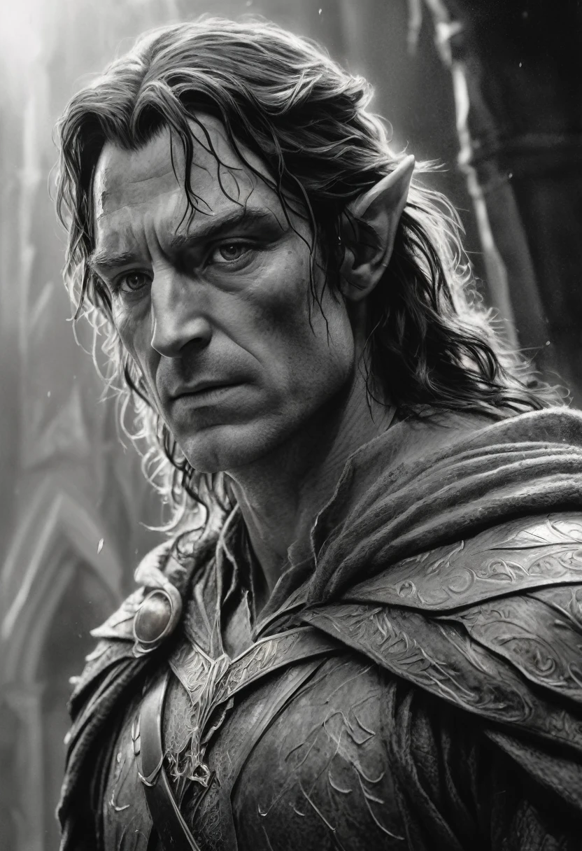 stunning black and white graphite sketch of Sauron, up close shot, from The Lord Of The Rings trilogy, in dynamic pose, by Anna Razumovskay, (by Alyssa Monks:1.1), by Joseph Lorusso, by Lilia Alvarado, beautiful lighting, sharp focus, 8k, high res, (pores:0.1), (sweaty:0.8), Masterpiece, Nikon Z9, Award - winning photograph, --ar 16:9 --style raw --stylize 750 --niji 6, perfect composition, beautiful detailed intricate insanely detailed octane render trending on artstation, 8 k artistic photography, photorealistic concept art, soft natural volumetric cinematic perfect, wide angle view