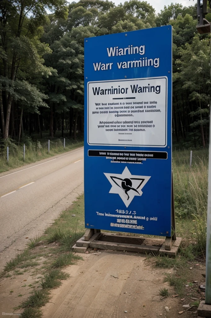 AREA WARNING