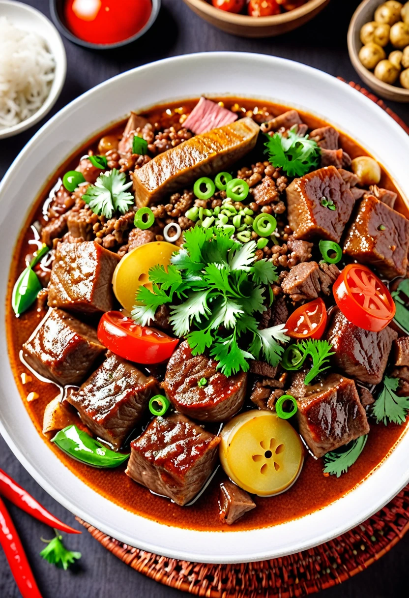 Belyashi with meat