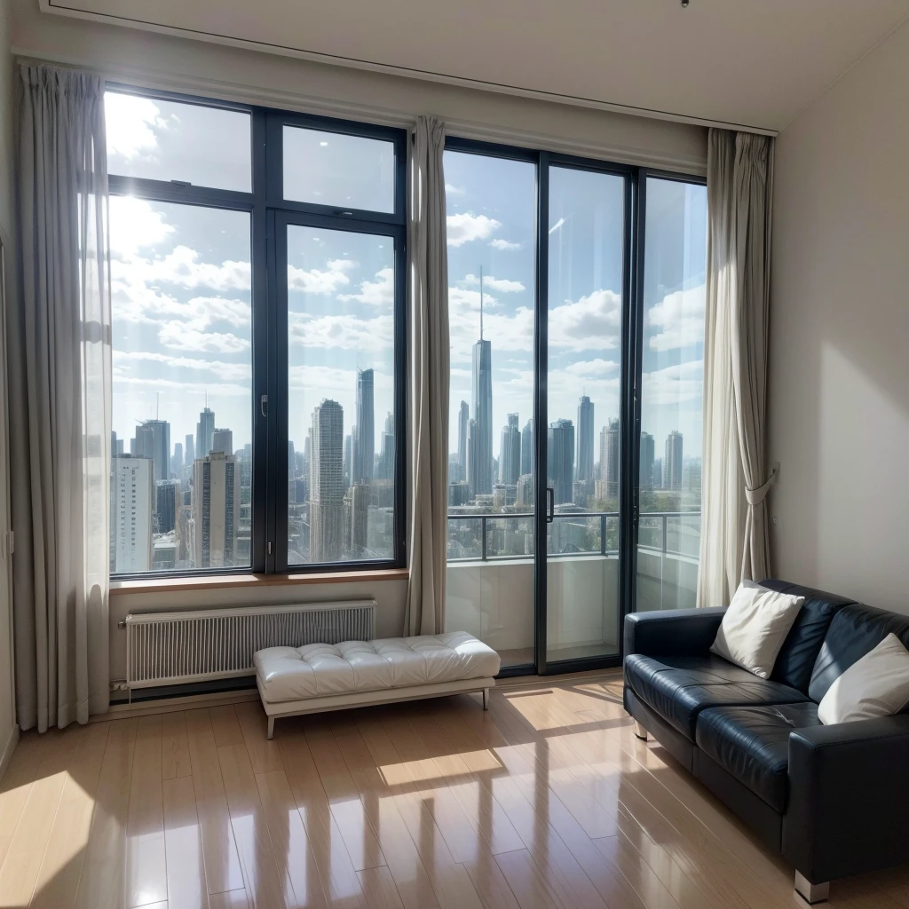 An apartment made by Norman Foster of approximately 12x18 m in plan view