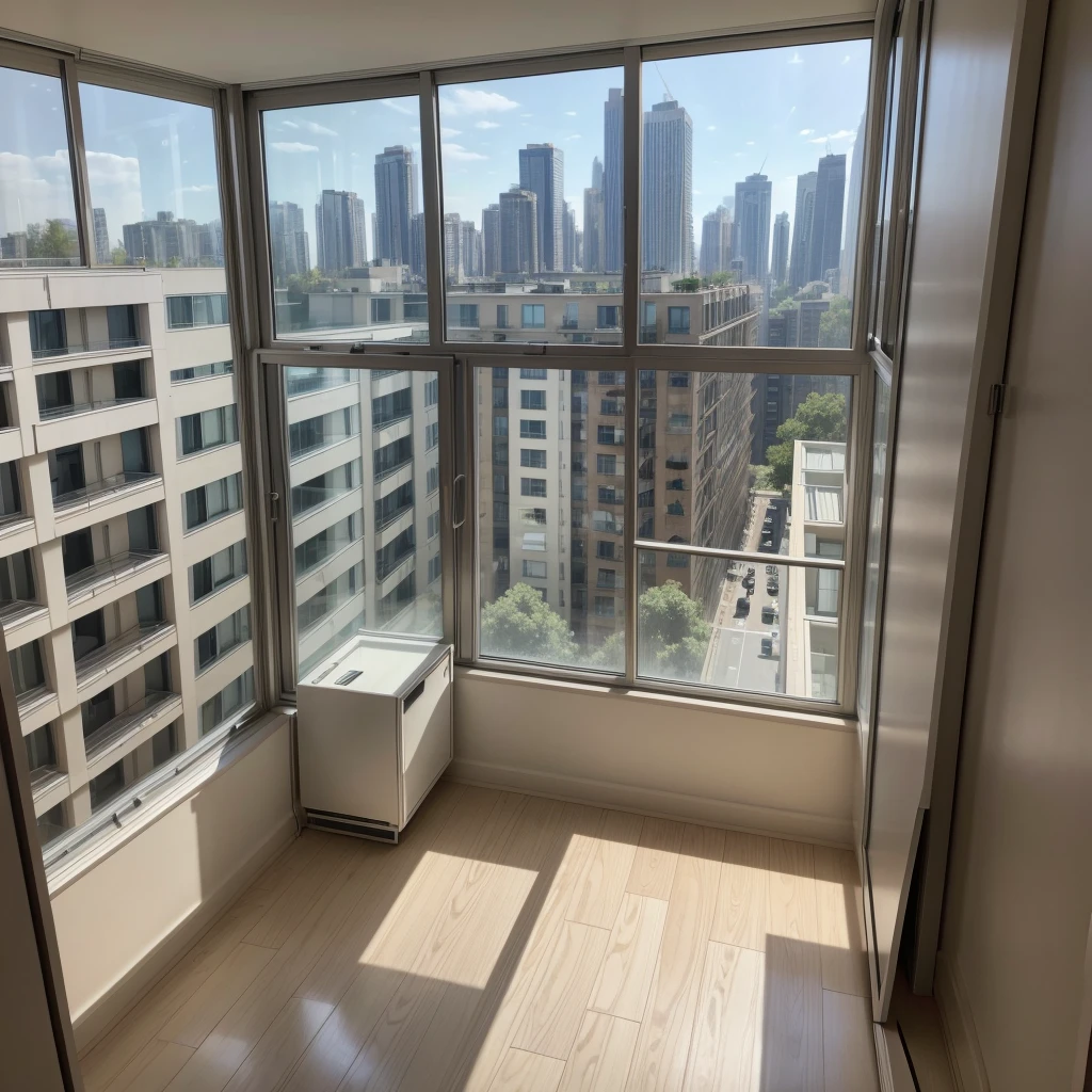 An apartment made by Norman Foster of approximately 12x18 m in plan view above