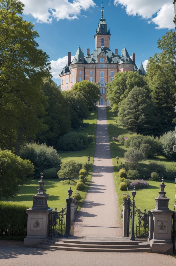 Keep of a Swedish royal castle.