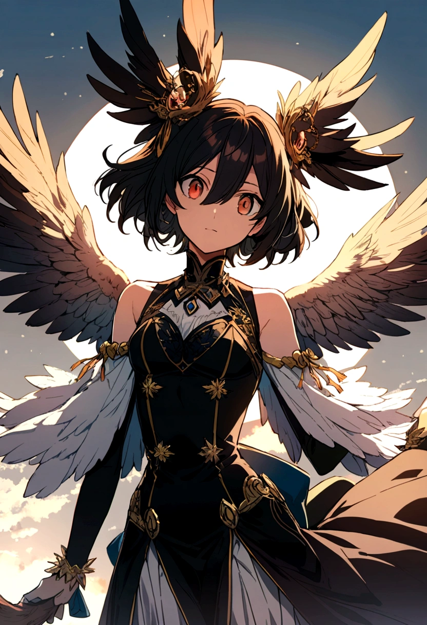 2D anime boy with powers to turn into a bird girl