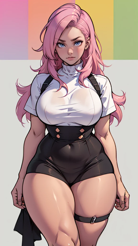 tall woman , high-waist e seios gota, Kale, mulher pelada Kalea, high skinny thighs, Legs long, high-waist, Kale sem roupa enorme enorme ((work of art)),(((best qualityer))),((character design sheet)) ,((Vulgar)) , voluptuous girl, ssmile,((between the breasts)) , , pink hair, pink hair
