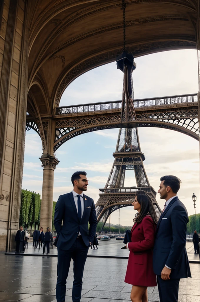 She had traveled to Paris before meeting her husband