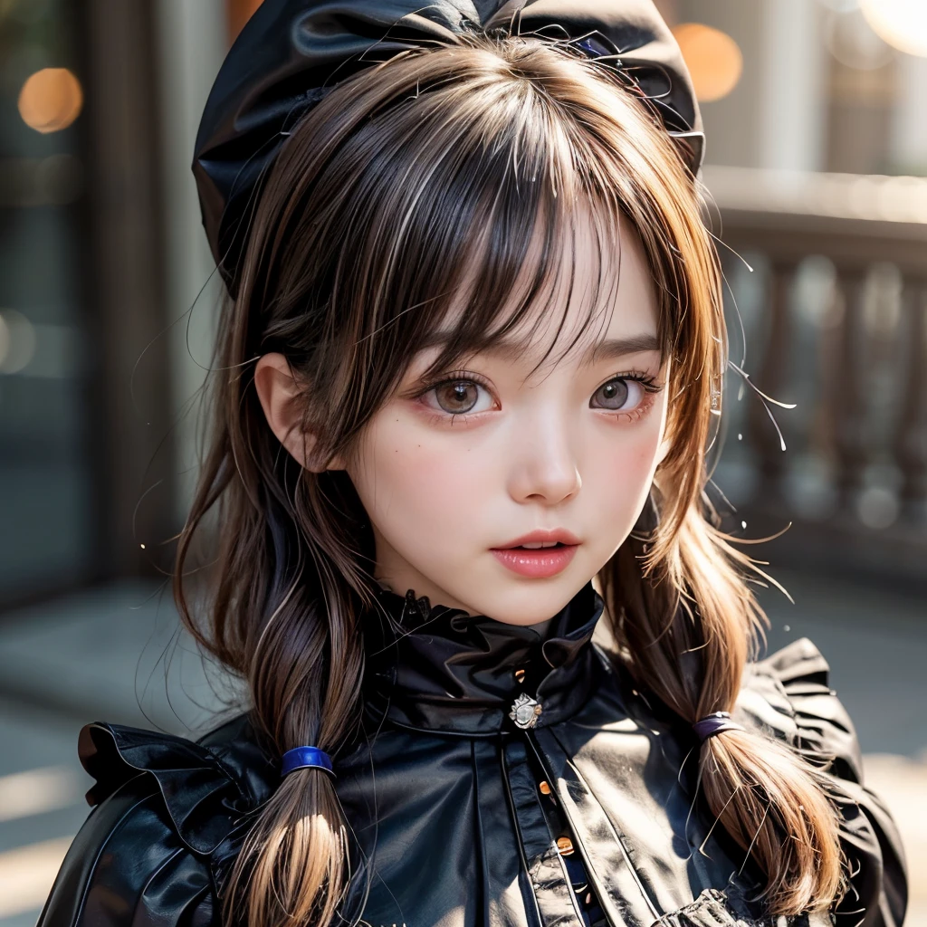 NSFW, 8k, High-level, absurd, masterpiece, best quality, primitive, very detailed CG, very detailed wallpaper, perfect lighting, Extremely detailed (((The personifying " Edward Scissorhands " as a Little Girl))), MysticSight, Tyndall effect, Tyndall scattering, Studio gray background with (many Dazzling RainbowColor particles BokeH:1.28), (RoundlyButts, ThighGap), (Exposed:0.4), (Assfocus with looking ahead), BREAK (NOGIZAKA face variations) Extremely Detailed very KAWAII face variations, perfect ???????, Childish, captivating gaze, elaborate detailed Eyes with (sparkling highlights:1.28), long eyelashes、Glossy RED Lips with beautiful details, Coquettish tongue, Rosy cheeks, Radiant PearlSkin with clear transparency . { (Dynamic LifeLike expressions:1.4) | :d) }, (large eyes:-1) .