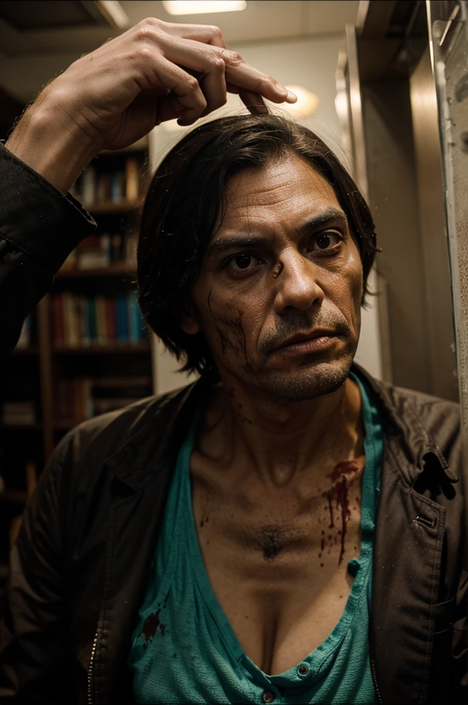 One day Profesor make a zombie