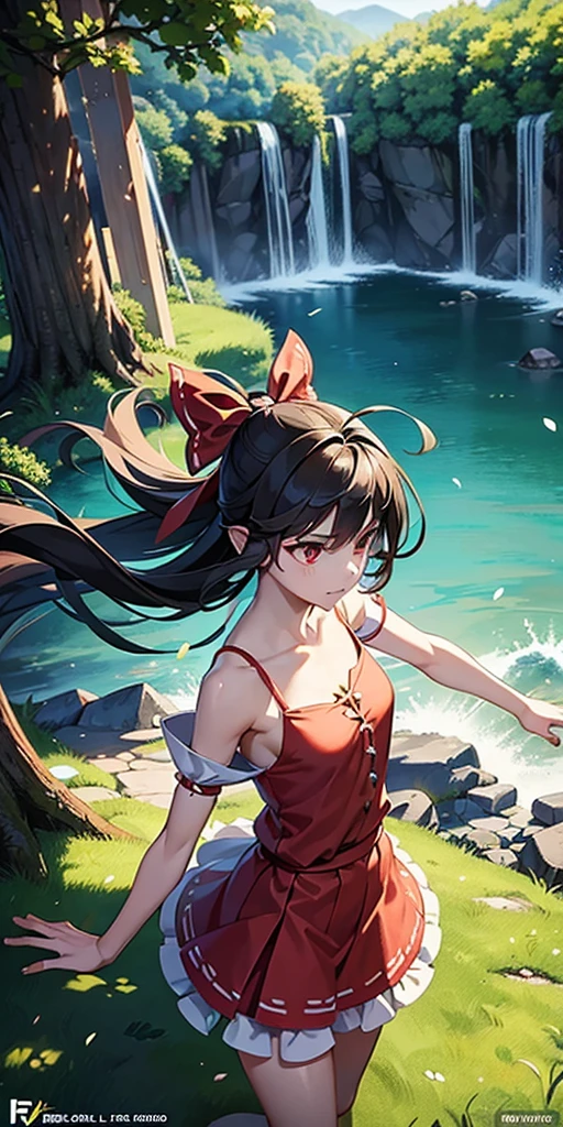 TouHou Legend of Fairy Souls is an action game developed and published by LFCat Studio for PC. An adventure in which we control the young Reimu, which due to a curse has been transformed into Kedama, a little ball of hair, having to fight waves of enemies from an isometric perspective with both ranged attacks and hand-to-hand combat, being able to turn into different monsters, random angle.,(all realistic intricate details)