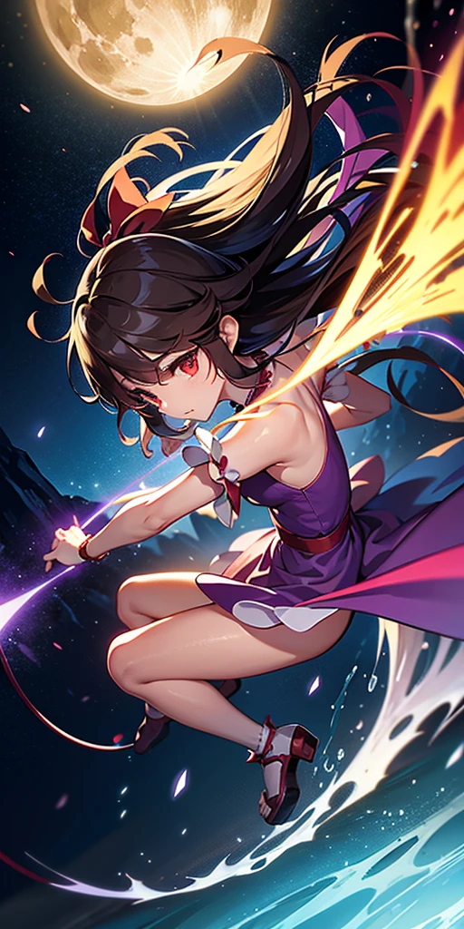 TouHou Legend of Fairy Souls is an action game developed and published by LFCat Studio for PC. An adventure in which we control the young Reimu, which due to a curse has been transformed into Kedama, a little ball of hair, having to fight waves of enemies from an isometric perspective with both ranged attacks and hand-to-hand combat, being able to turn into different monsters, random angle.,(all realistic intricate details)