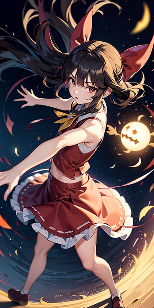 solo 1 girl view, TouHou Legend of Fairy Souls is an action game developed and published by LFCat Studio for PC. An adventure in which we control the young Reimu, which due to a curse has been transformed into Kedama, a little ball of hair, having to fight waves of enemies from an isometric perspective with both ranged attacks and hand-to-hand combat, being able to turn into different monsters, random angle.,(all realistic intricate details)