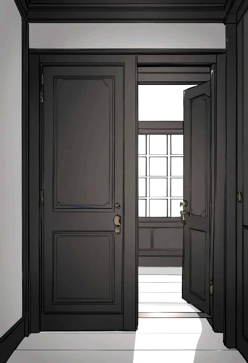 The entrance door to B&B,45 degree throw,side,really