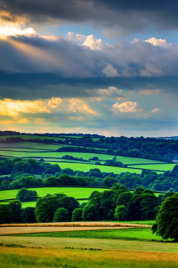 Original landscape,Sky and clouds,Tyndall effect,A country road,Colorful hot air balloon,High quality desktop wallpaper, Verdant forest, Detailed field properties, Beautiful English countryside, Stunning scenery, Rolling Hills, Landscape Wallpaper, Lush countryside, Green forests, Stunning scenery, Green fields in the background, High quality wallpaper, Beautiful wallpapers,Ultra high quality,Ultra HD,Ultra-high resolution