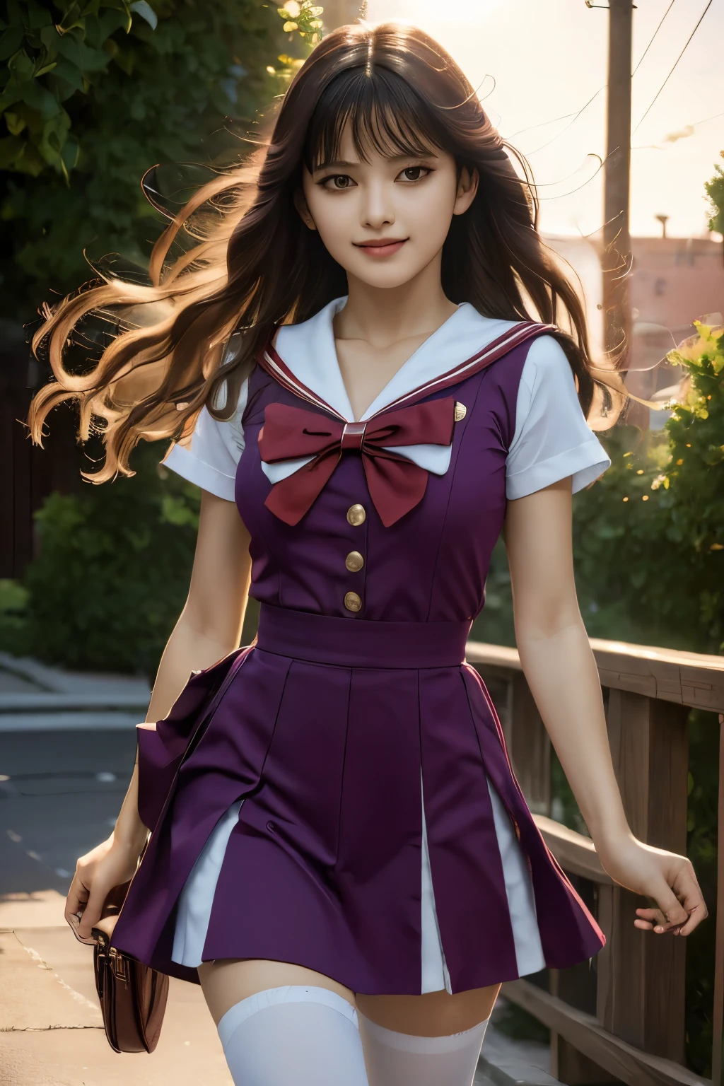 ((Masterpiece)), (Best Quality), (Ultra Detailed), ((Very Detailed)), 4K, (8K), Sailor Mars, Aesthetics, Dream Core,