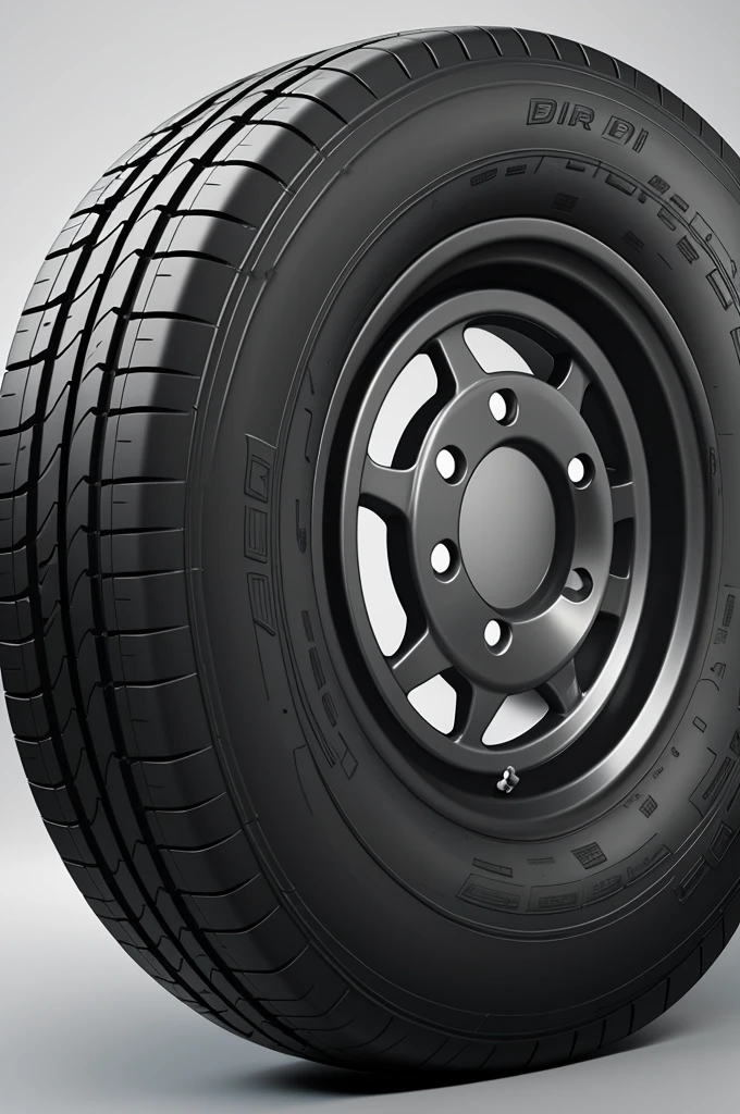 Cartoon of a tire 