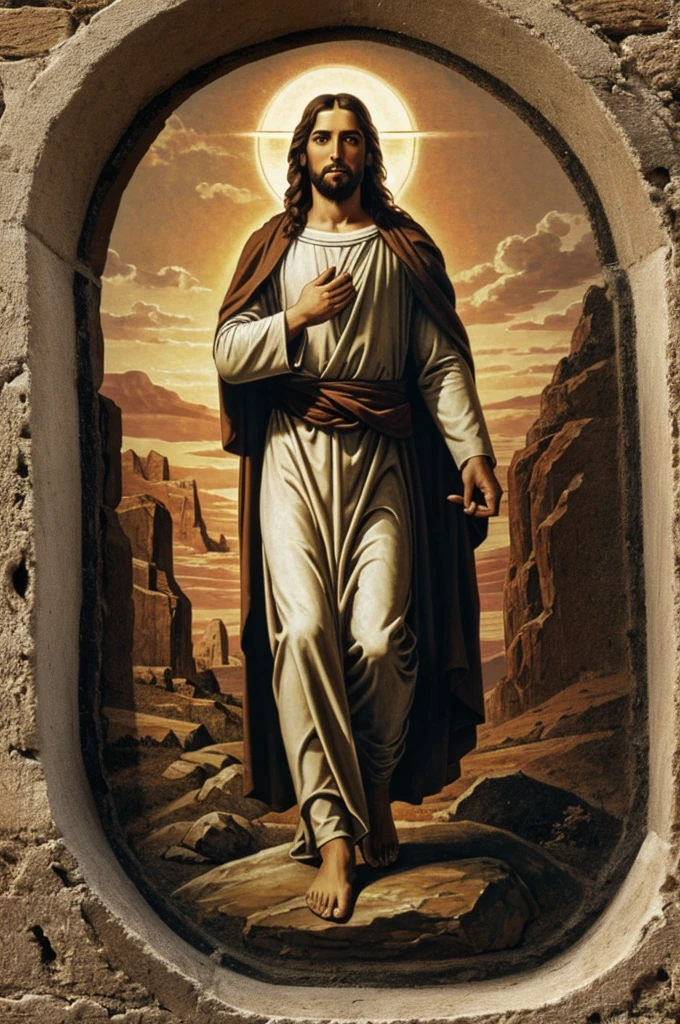 Image of Jesus Christ for a decal, high quality image